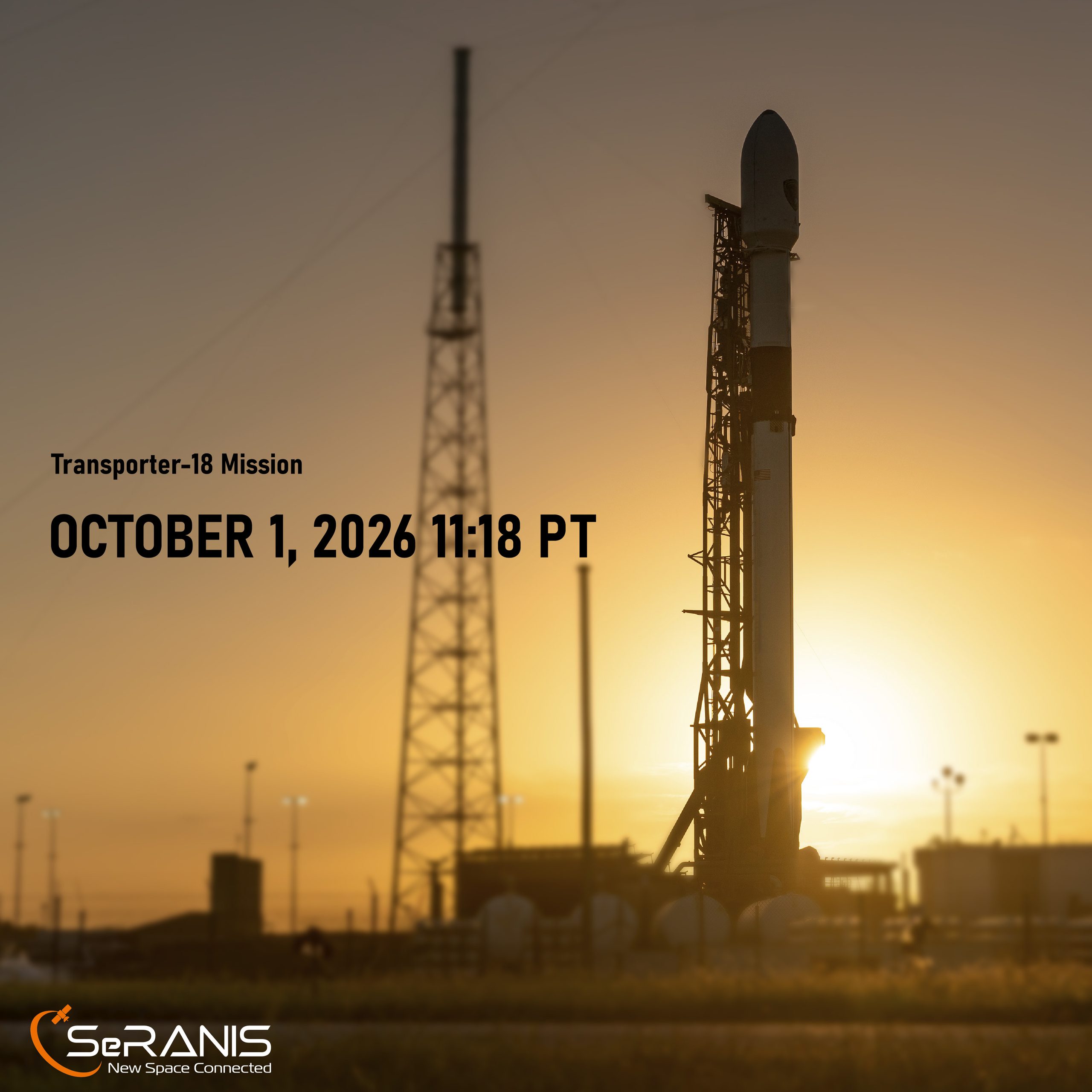 The countdown is on. Next stop: orbit.